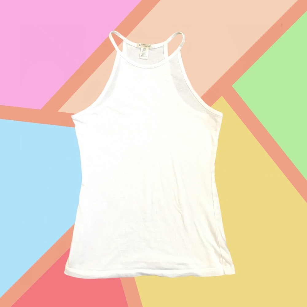 Women’s white tank top size small